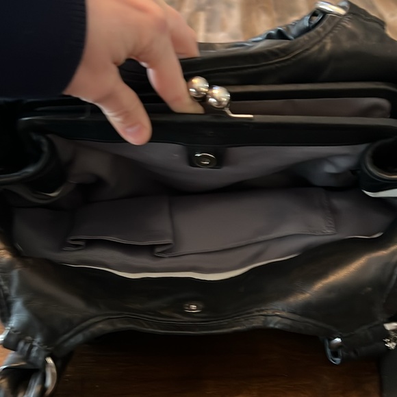 Coach black purse with duster bag - Picture 8 of 10